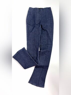 SPANX Denim Demi Boot Jeans
Raw Indigo Wash Pull On Size
Small Tall NWT
